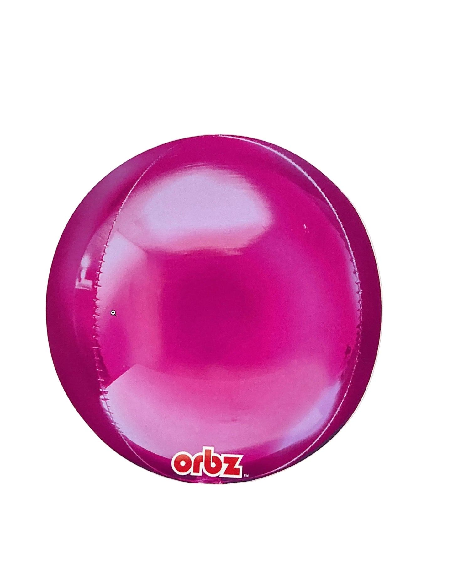 Pink Orbz ball displayed on a computer screen