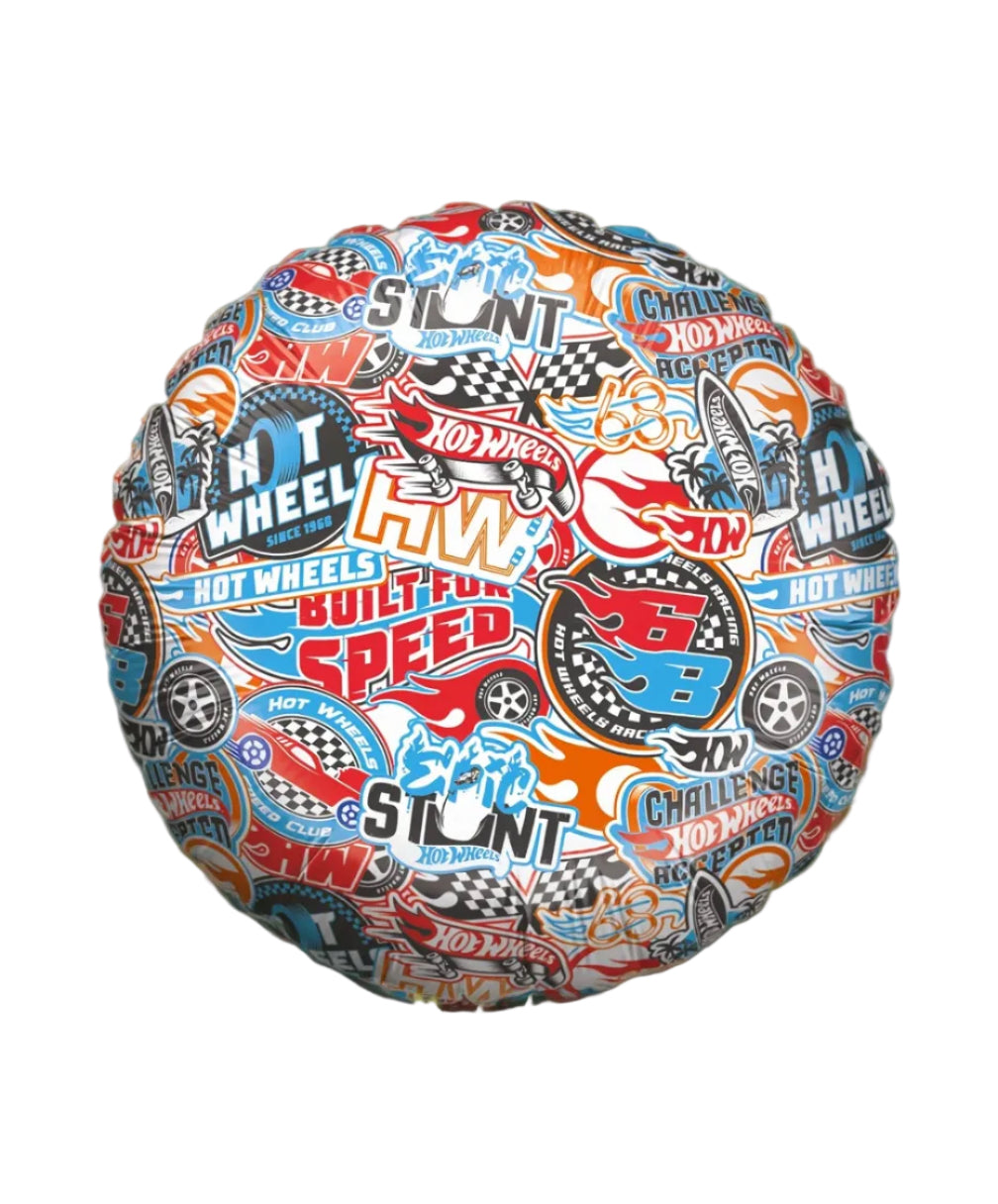 18"Hot Wheels Logos & Graphics Foil Balloon