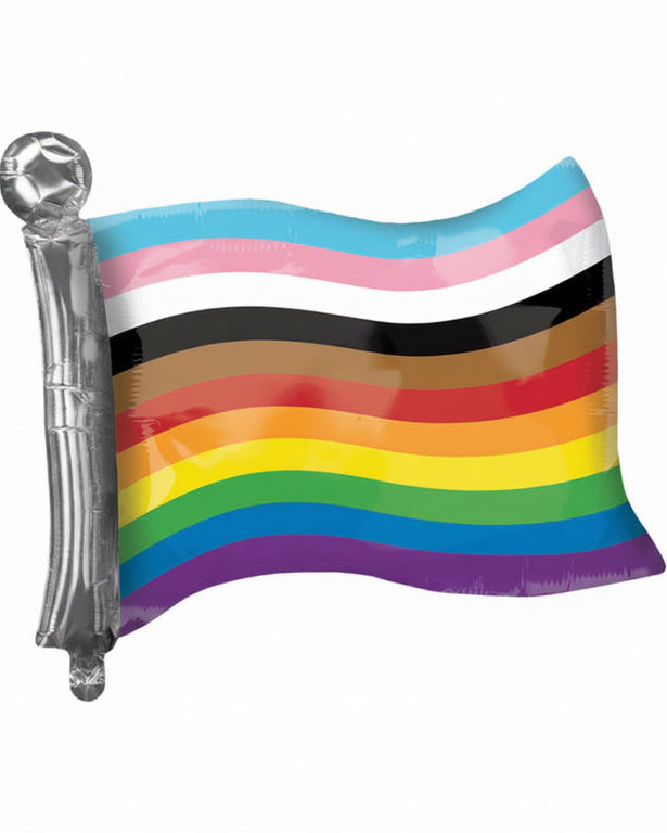 LGBTQ Pride Rainbow Flag Foil Balloon