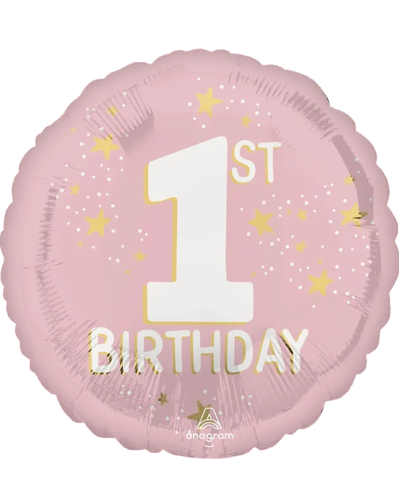 Little Miss One-derful 1st Birthday Foil Balloon