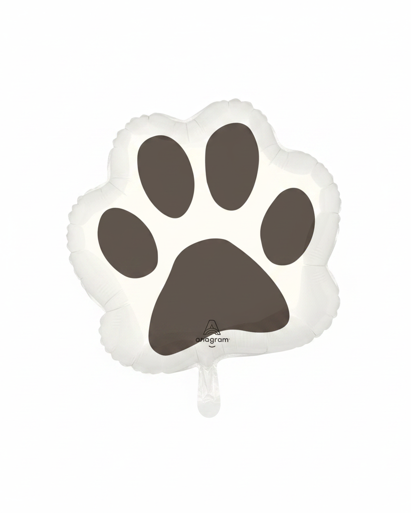 23"Jumbo Pawsome Party Paw Print Foil Balloon