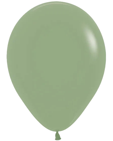 Sempertex 11"Latex Deluxe Eucalyptus 100CT Balloons