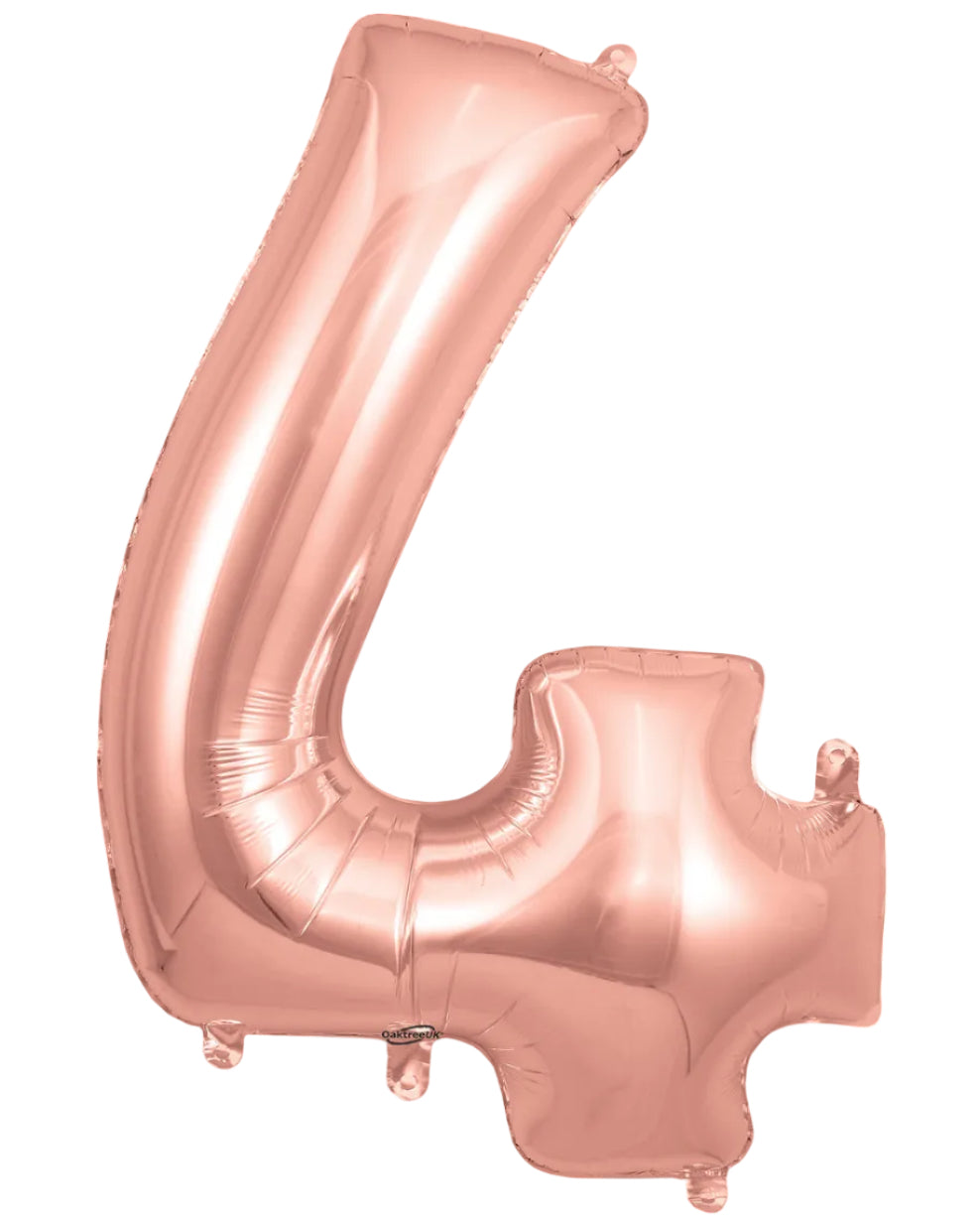 34"Rose Gold Number 4 Foil Balloon