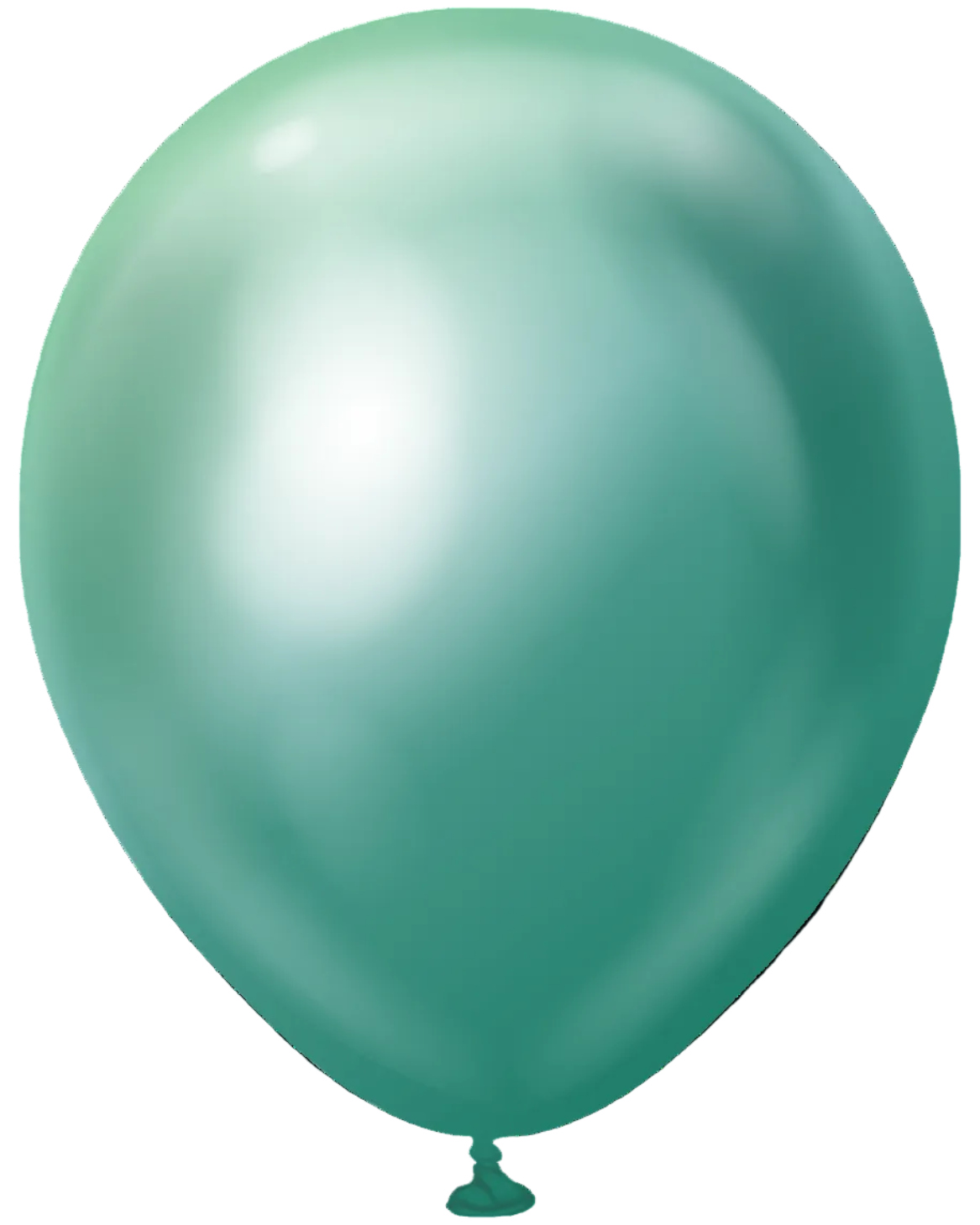 Kalisan 12"Latex Mirror Green 50CT Balloons