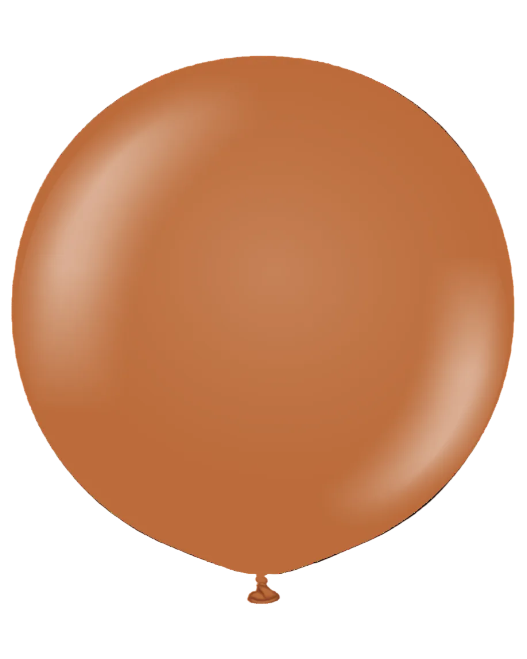 Kalisan 24"Latex Caramel Brown 5CT Balloons