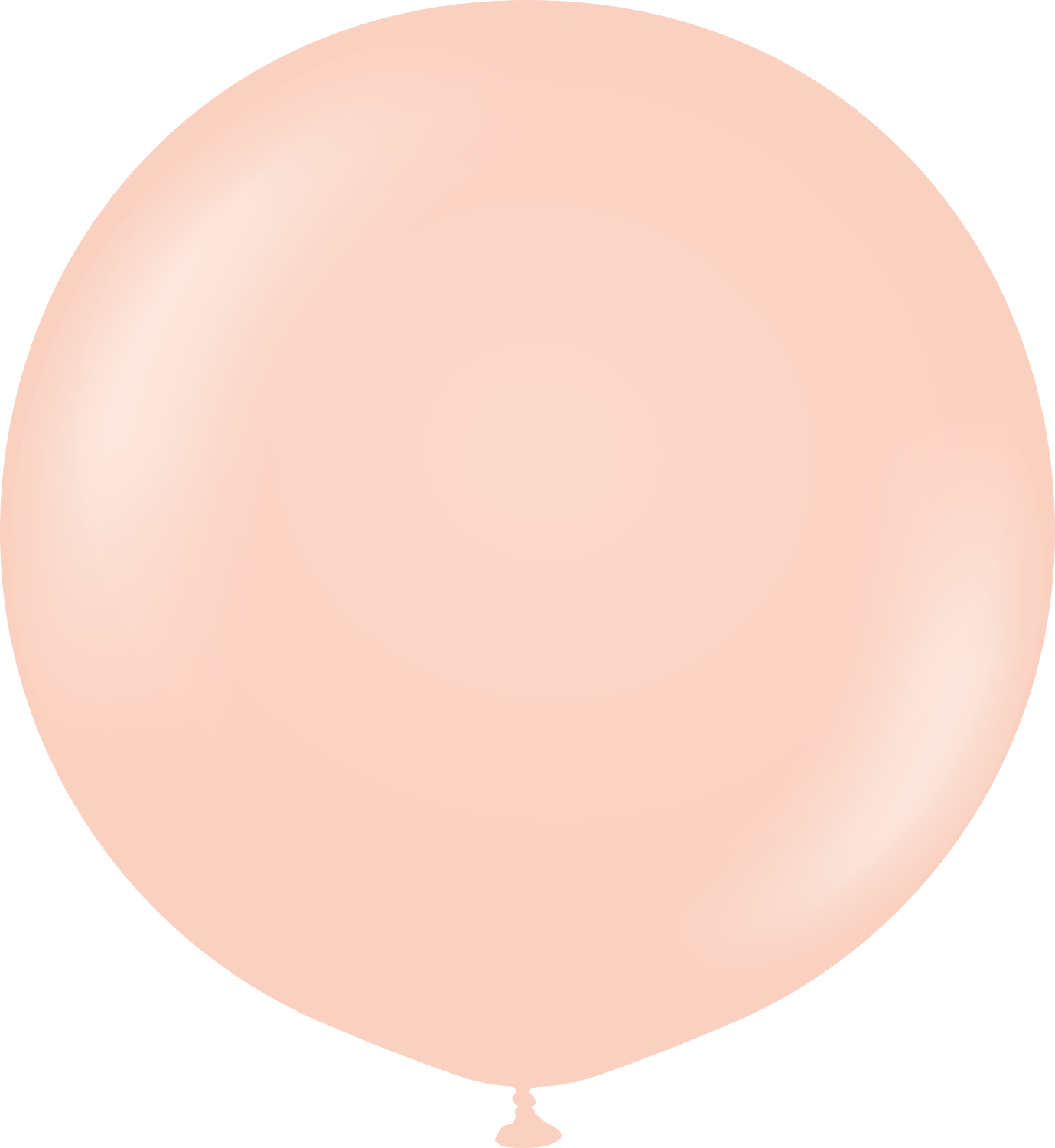 Kalisan 24"Latex Macaron Salmon 50CT Balloons