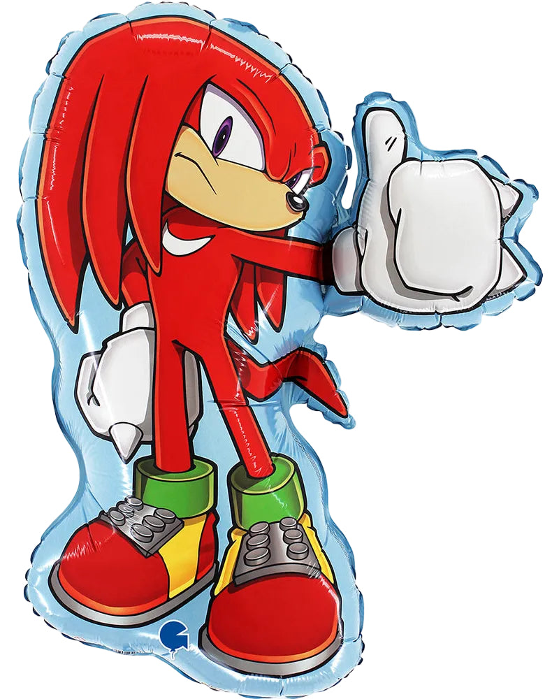 Sonic The Hedgehog Knuckles Foil Balloon