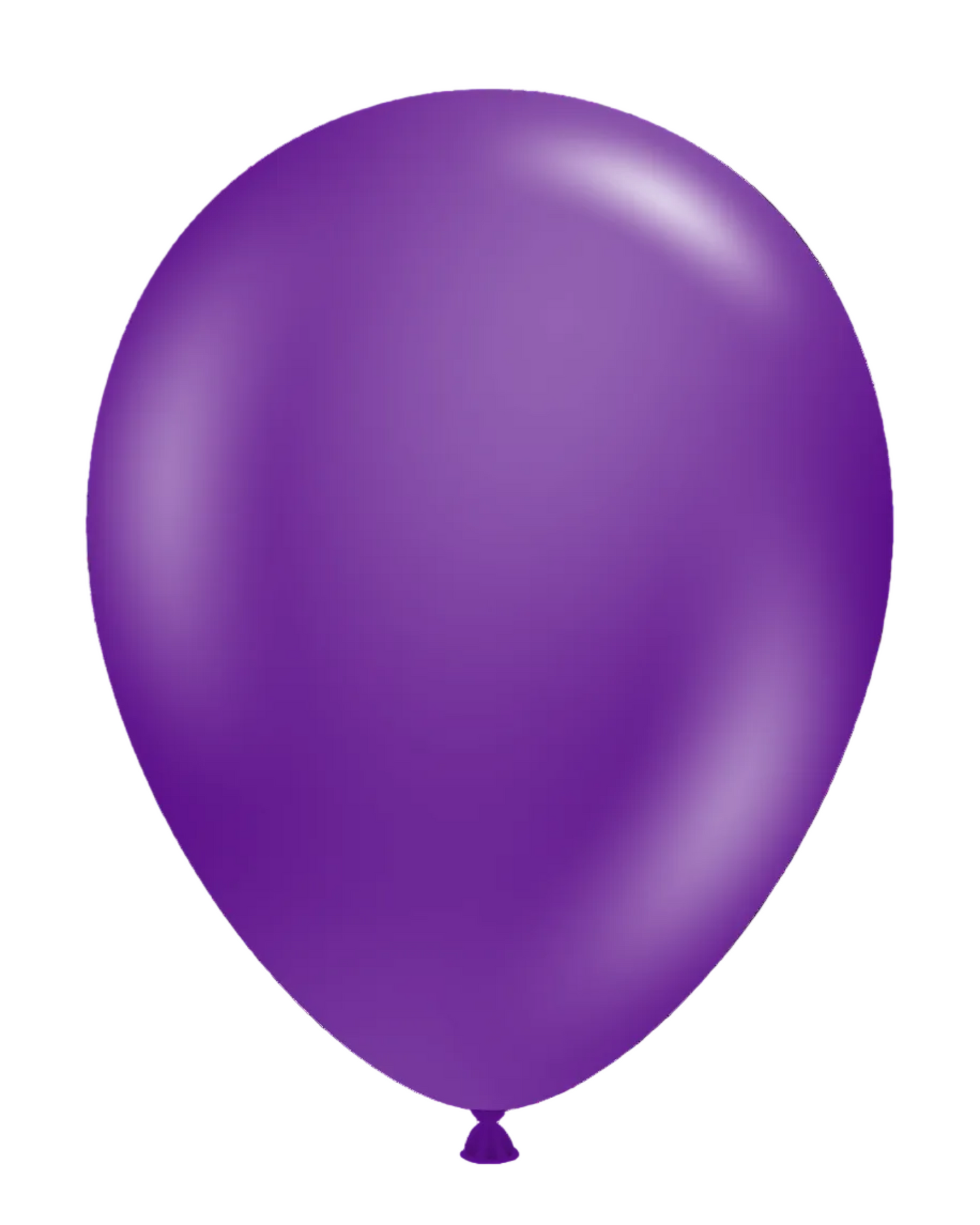 Blue balloon on a white background