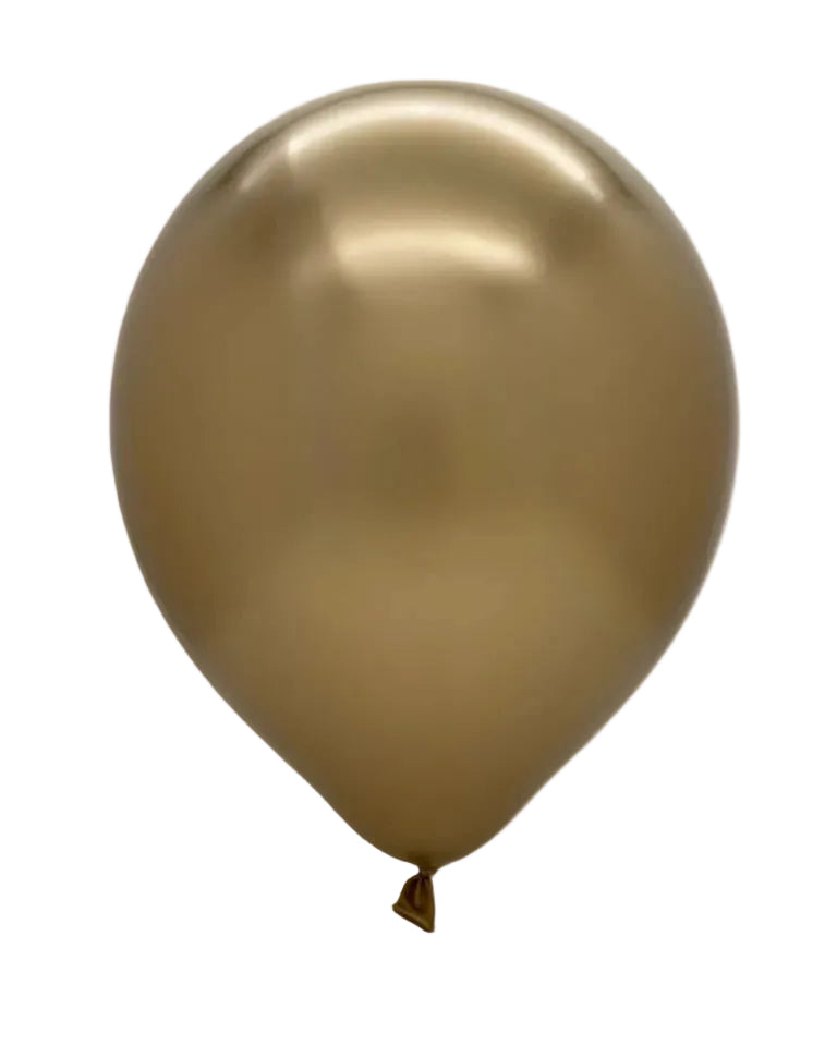 260K Kalisan Mirror Gold Twisting 50CT Balloons