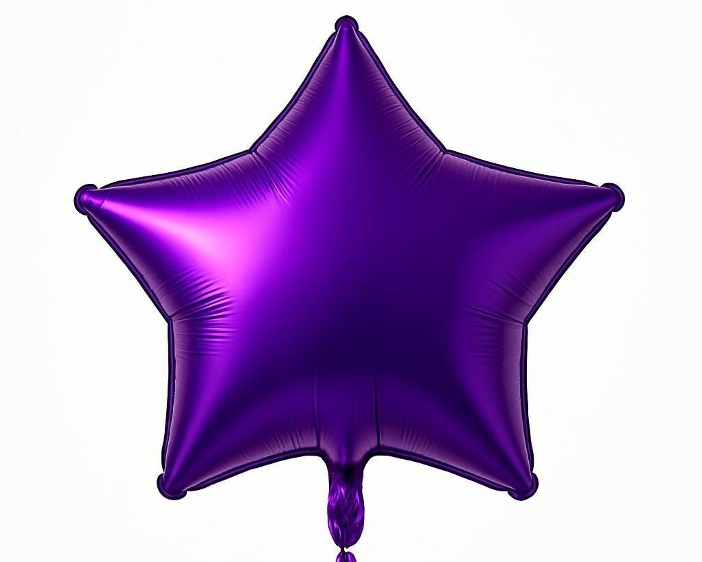 18" Purple star
