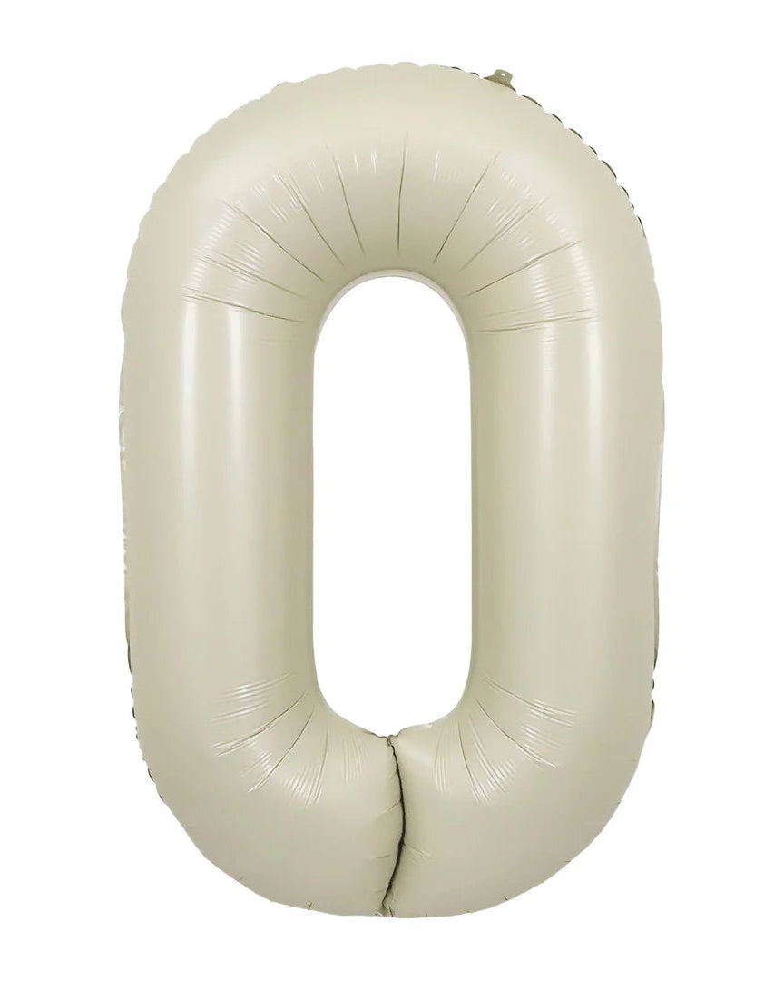 34" Cream Number 0