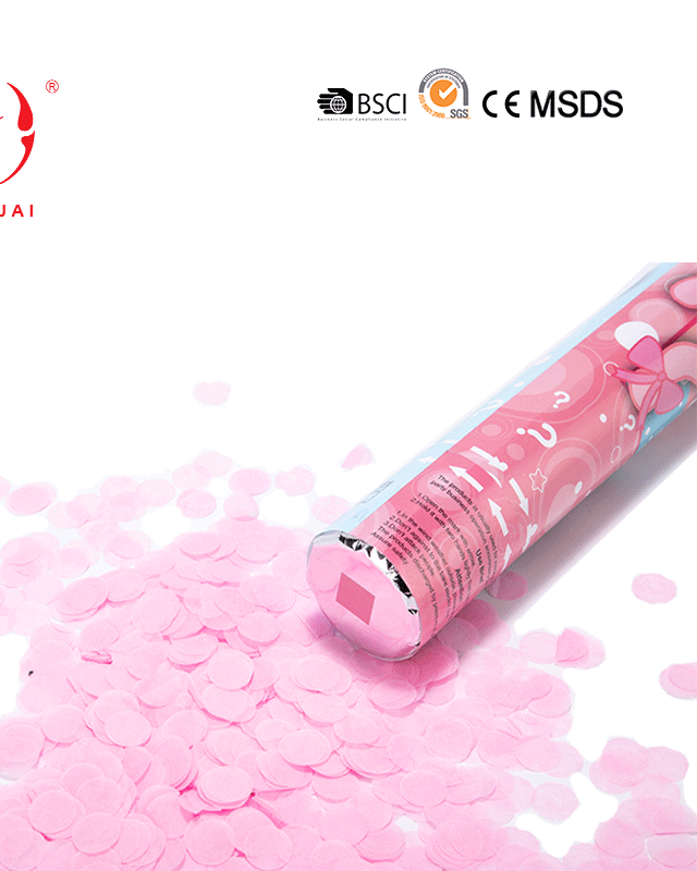 Girl Gender Reveal Confetti Popper