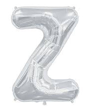 Silver shaped like the letter 'Z' on a white background