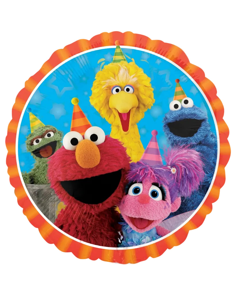 18" Sesame Street Fun Foil Balloon