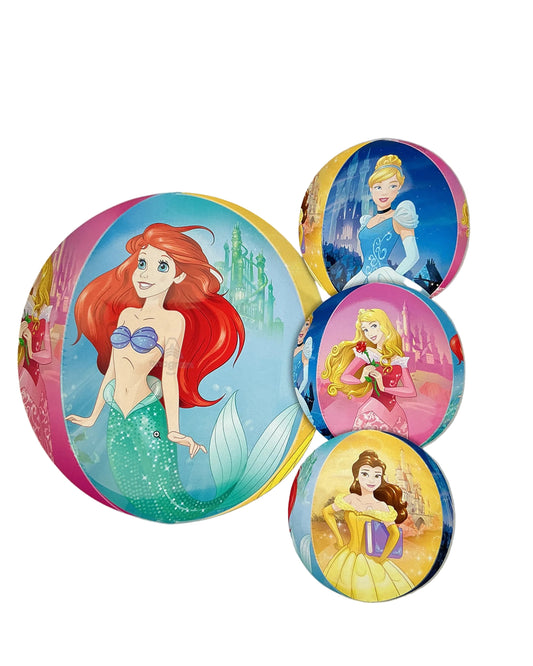 Set of four circular stickers featuring animated characters on a digital device screen.