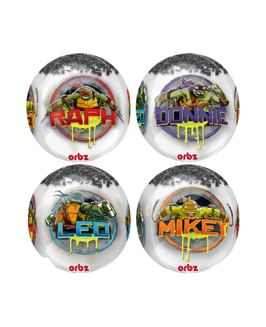 Teenage Ninja Turtles Clear balloon Orbz