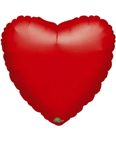 18"Red Heart Foil Balloon