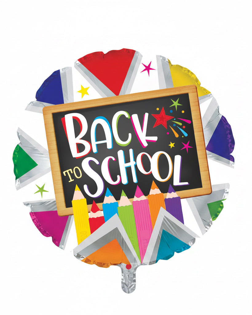 Back To School Pencils Foil Balloon