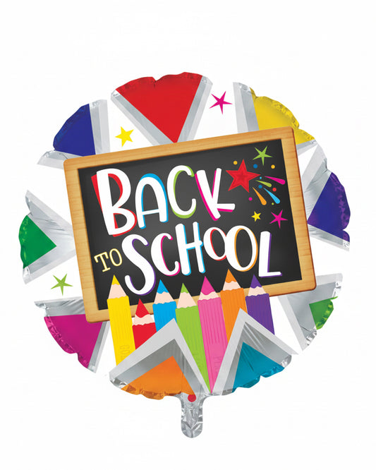 Back To School Pencils Foil Balloon