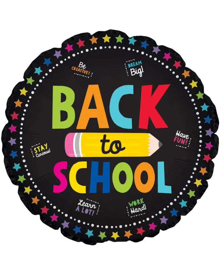 Back To School Pencils Foil Balloon