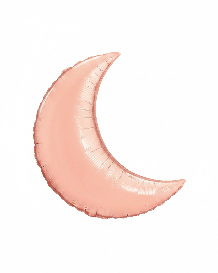 Rose Gold MOON Foil Balloon