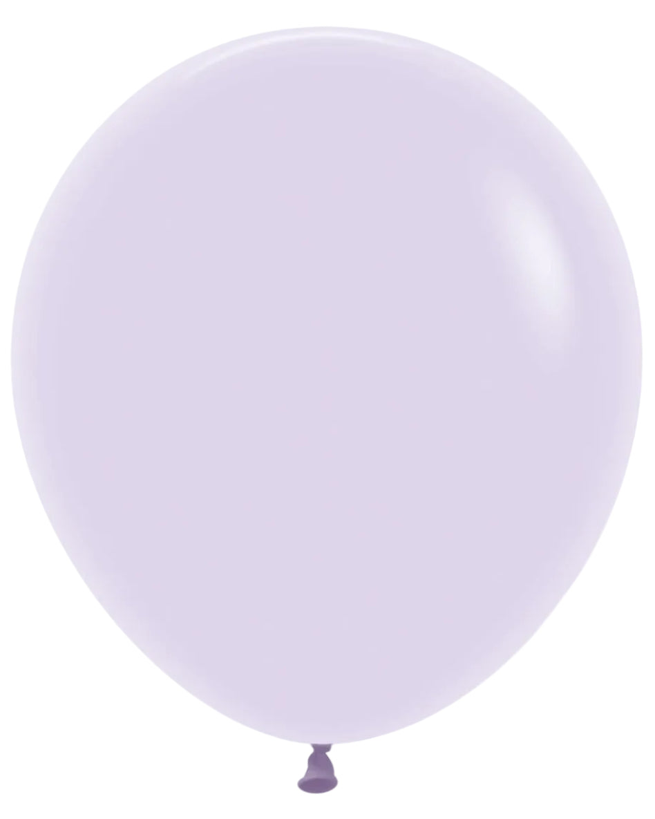 Sempertex 18"Latex Pastel Matte Lilac 25CT Balloons