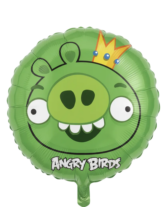 Angry Birds King Pig  Foil Balloon