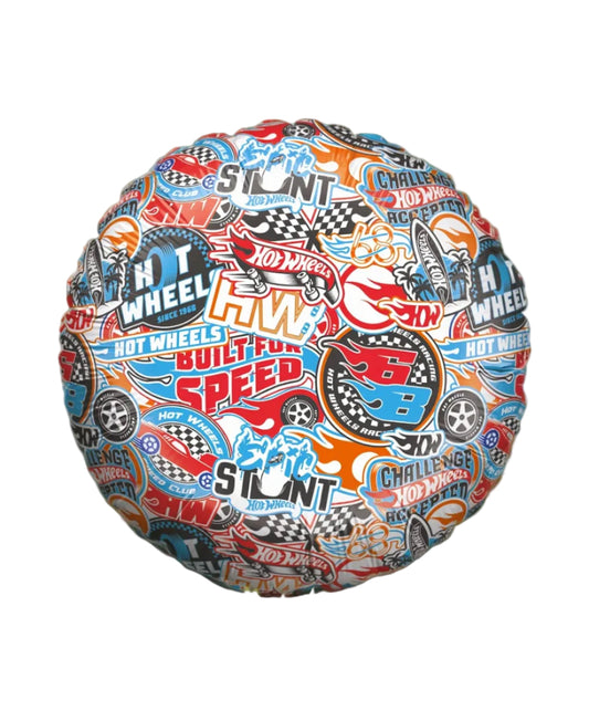 18"Hot Wheels Logos & Graphics Foil Balloon