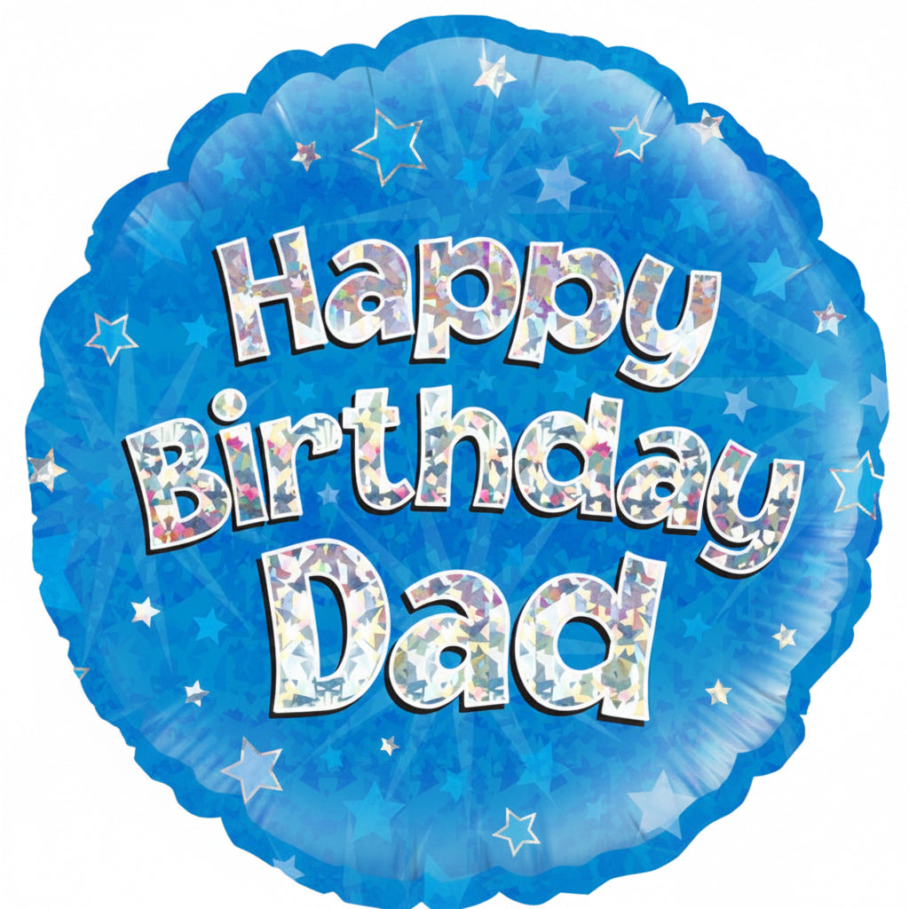 Happy Birthday Dad Foil Balloon