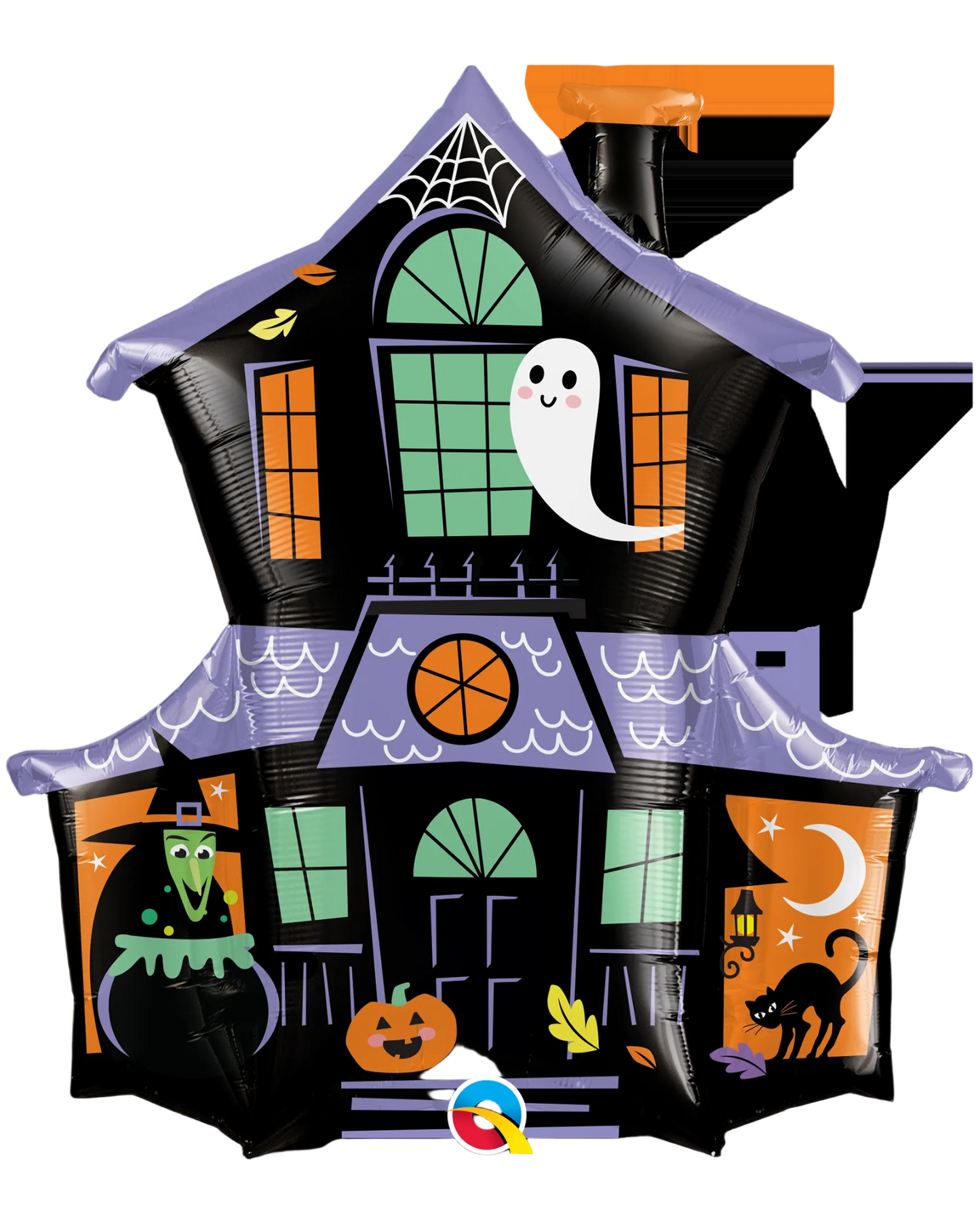 Halloween Haunted House Foil Balloon