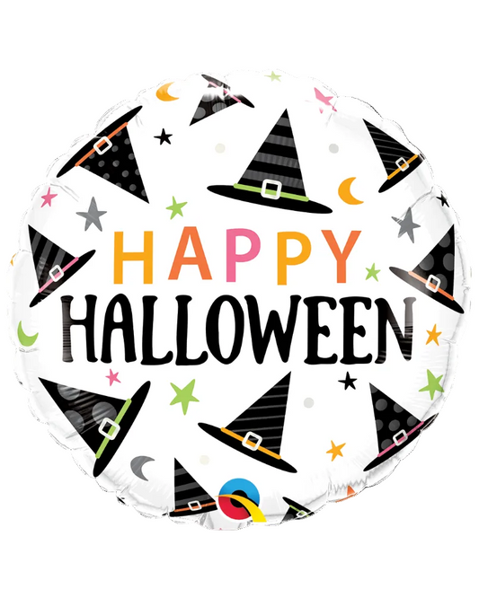 Halloween Witches Hats Foil Balloon