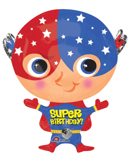 Junior Shape Super Birthday Balloon