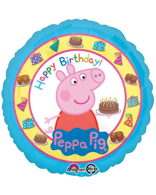 Peppa Pig Happy Birthday Foil Balloon