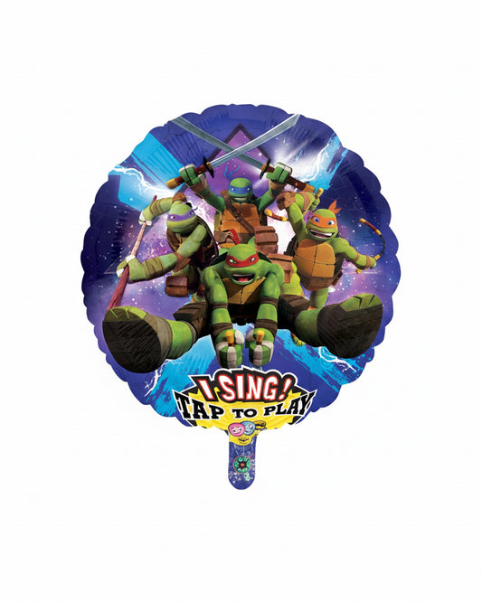 Singing Balloon Teenage Mutant Ninja Turtles Foil Balloon