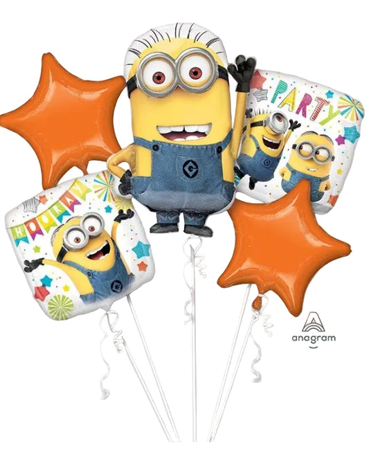 Despicable Me Foil Balloon Bouquet