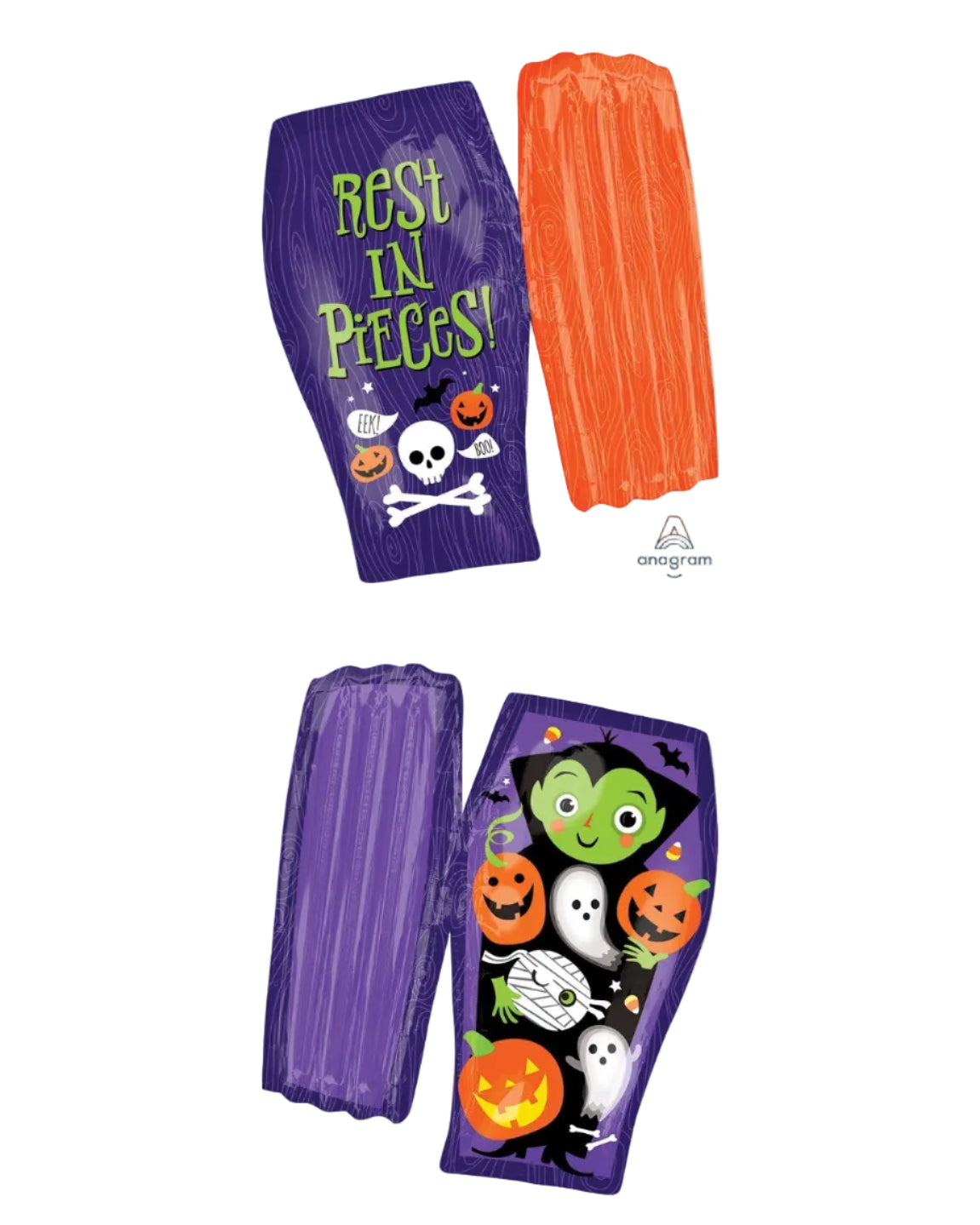 Halloween Open Coffin Foil Balloon
