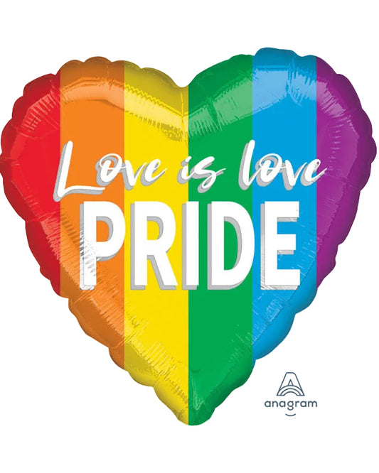 Love Is Love PRIDE Foil Balloon