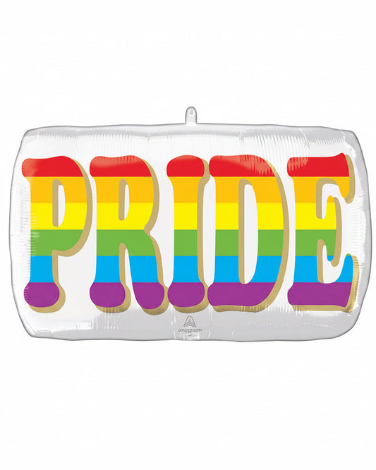 PRIDE Rainbow Design Foil Balloons