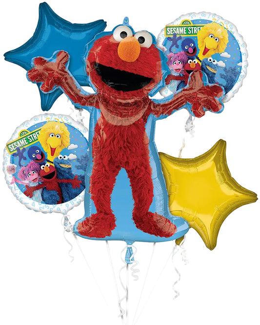 Sesame Street Foil Balloon Bouquet