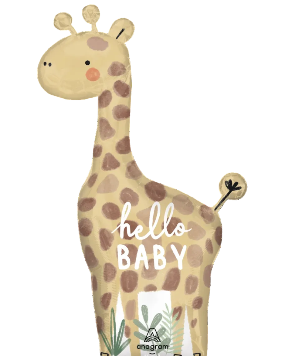 Soft Jungle Baby Foil Balloon