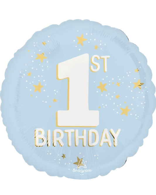 Little Mister One-derful 1st Birthday Foil Balloon