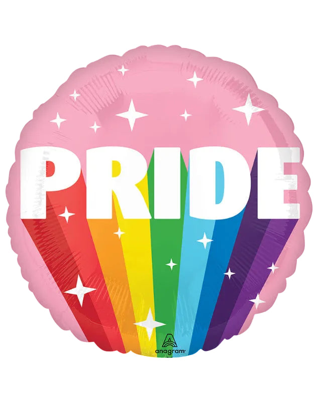 PRIDE Burst of Pride Foil Balloon