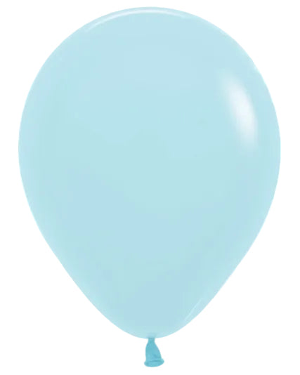 Sempertex 5"Latex Pastel Matte Blue 100CT Balloons