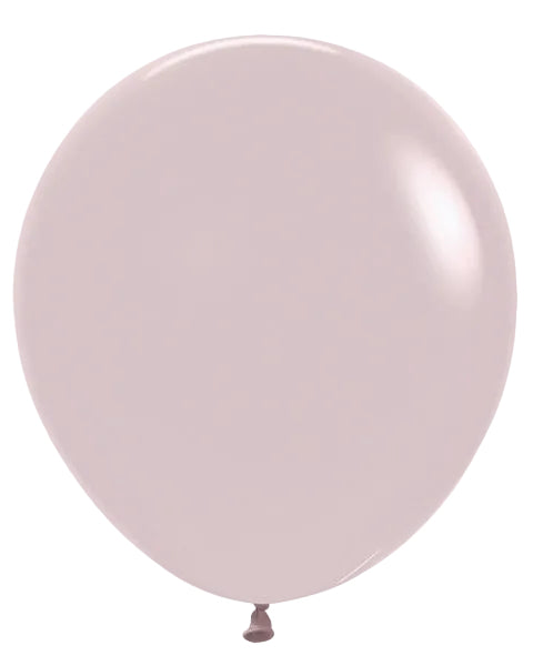 Sempertex 18"Latex Pastel Dusk Rose 25CT Balloons