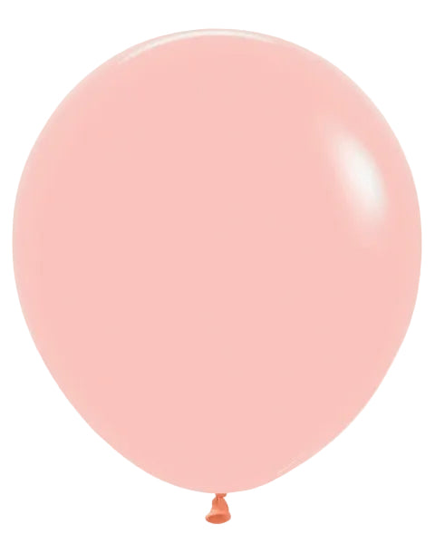 Sempertex 18"Latex Pastel Matte Melon 25CT Balloons
