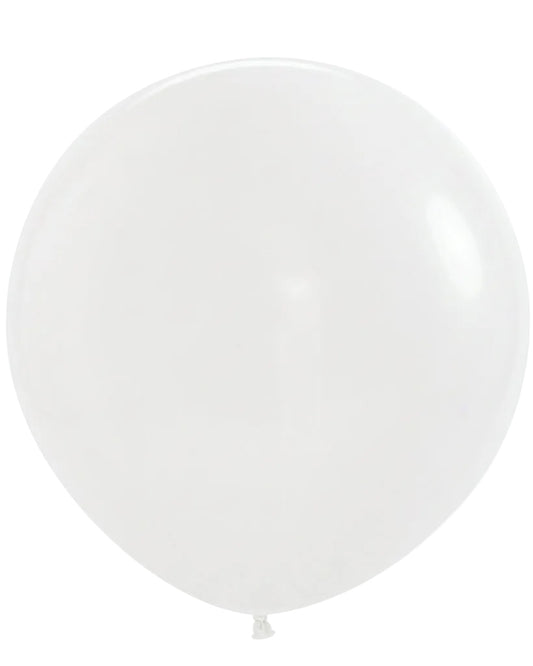 Sempertex 24"Latex Fashion White  3CT Balloons