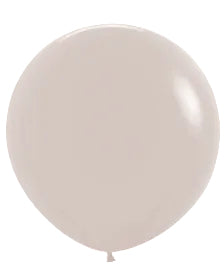 24" Deluxe White Sand 2CT Balloons