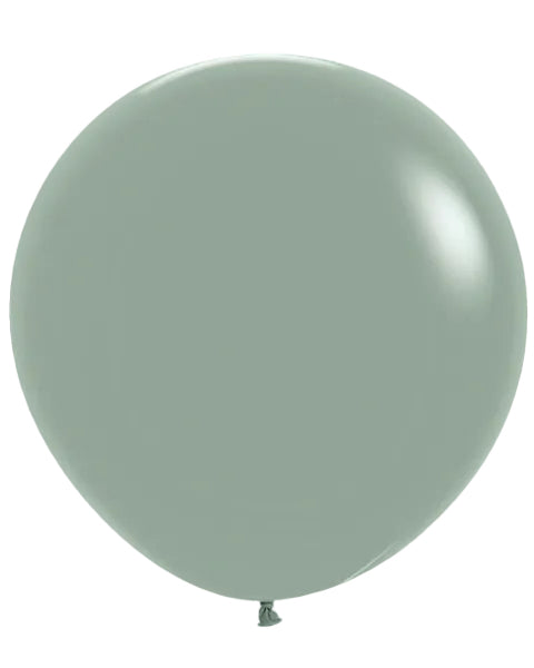 Sempertex 24"Latex Dusk Laurel Green 3CT Balloons