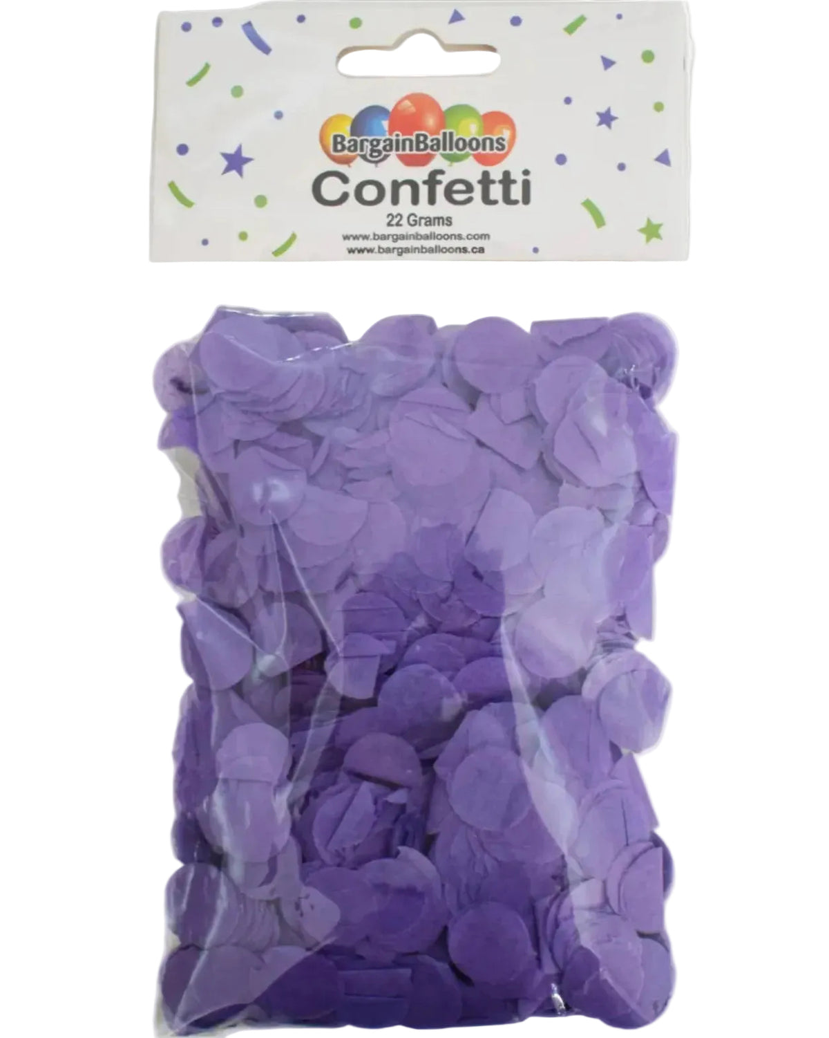 Purple Tissue Confetti Dots