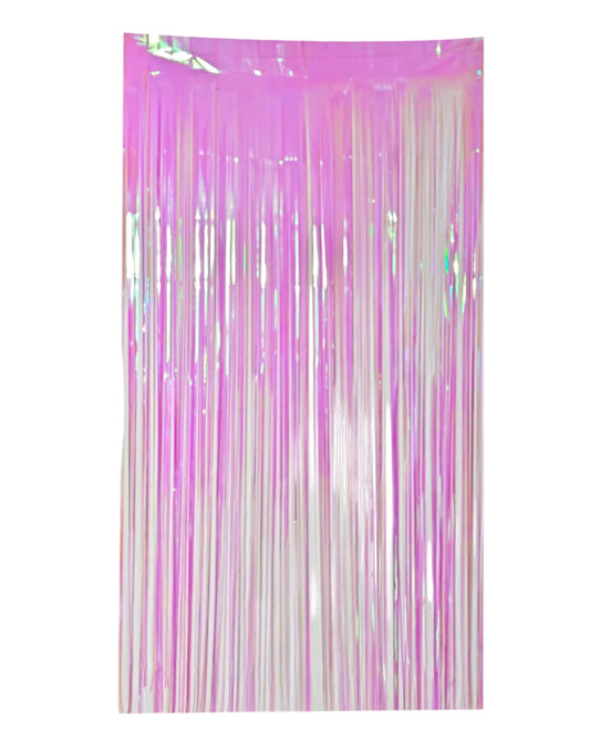 Iridescent Purple Foil Fringe 6.5x3.25